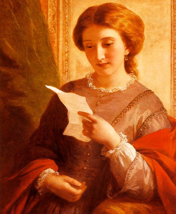 Girl Reading a Letter